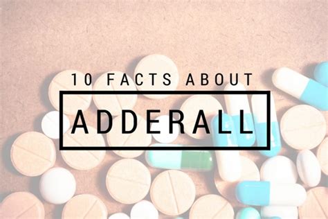 10 facts you don t know about adderall addiction the discovery house