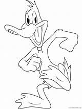Daffy Duck Coloring Pages Coloring4free Cartoons Printable 1983 Related Posts sketch template