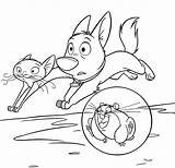 Coloring Pages Bolt Movie Characters Cat Jumping Disney Kids Colouring Printable Bestcoloringpagesforkids Choose Board sketch template