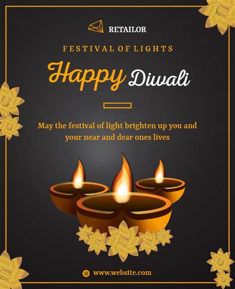 latest happy diwali poster design ideas