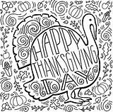 Thanksgiving Coloring Therapy Pages Stress Anti Life sketch template