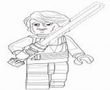 Coloring Pages Wars Star Lego Anakin Skywalker Info Printable sketch template