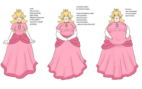 Princess Peach Weight Gain