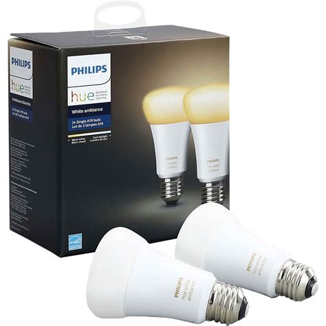 philips hue  bluetooth smart led bulb  pack white walmartcom