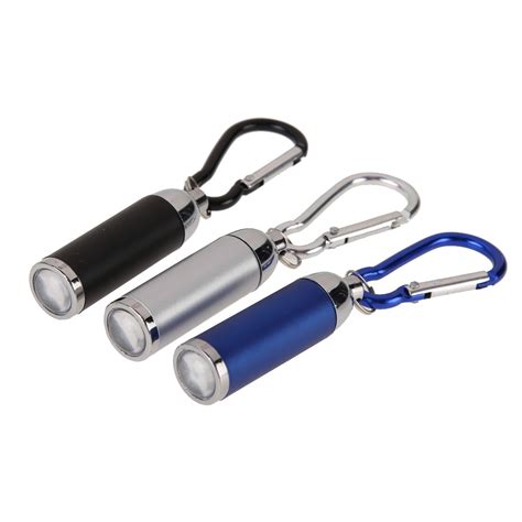 mini pocket flashlights carabina keychain led torch lamp light flashlight  outdoor camping