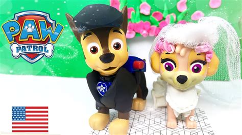 Paw Patrol Chase And Skye Get Married Full Episode Wedding