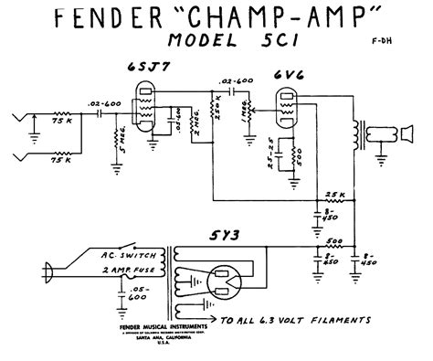 simple guitar amp wiring diagram phoenix datacare  quiz