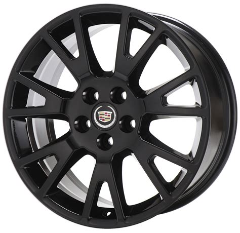 cadillac cts   gloss black factory oem wheel rim