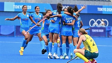 tokyo olympics india rejoices at women s hockey team s semi final spot