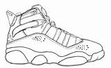 Jordan Shoes Drawing Lebron Coloring Pages Shoe Logo Jordans Drawings Sheets Fresh Basketball Paintingvalley Air Logodix Choose Board sketch template