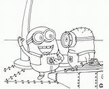 Coloring Pages Despicable Characters Print sketch template