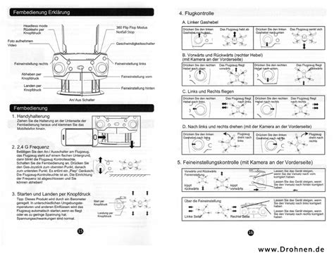 dronex pro deutsche bedienungsanleitung eachine  blade  skyquad