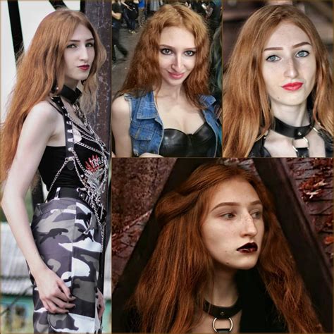 classify redhead gothic russian girl christina clementia
