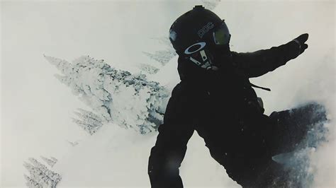 revelstoke powder february  snowboarding cinematic gopro sony  dji spark youtube