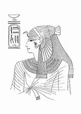 Coloring Egyptian Woman Pages Women Egypt Ancient Large Printable Edupics sketch template