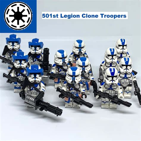 st legion clone trooper minifigures star wars airborne etsy australia