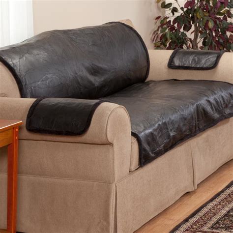 leather couch protector sofa view