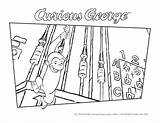 Curious George Coloring Pages Universal Studios Green Goes Template Wallpapers Amazon Dvd Desktop Welker Frank Wallpaper Cartoons Category sketch template