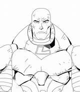 Lex Luthor Superman sketch template