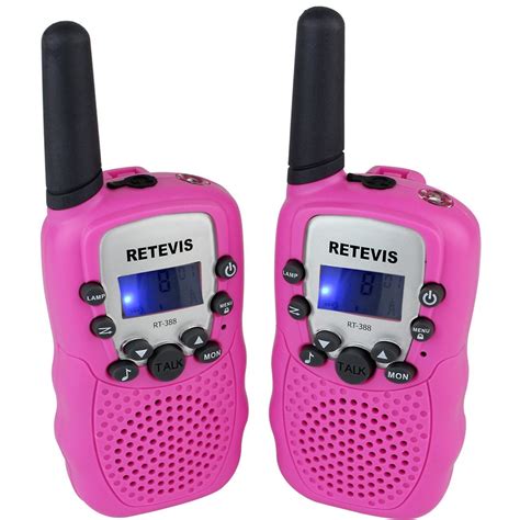 retevis rt  walkie talkies  kids walkie talkies girls ch frs