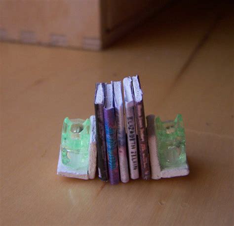 miniature book printies ca verstraete zombie horror lizzie