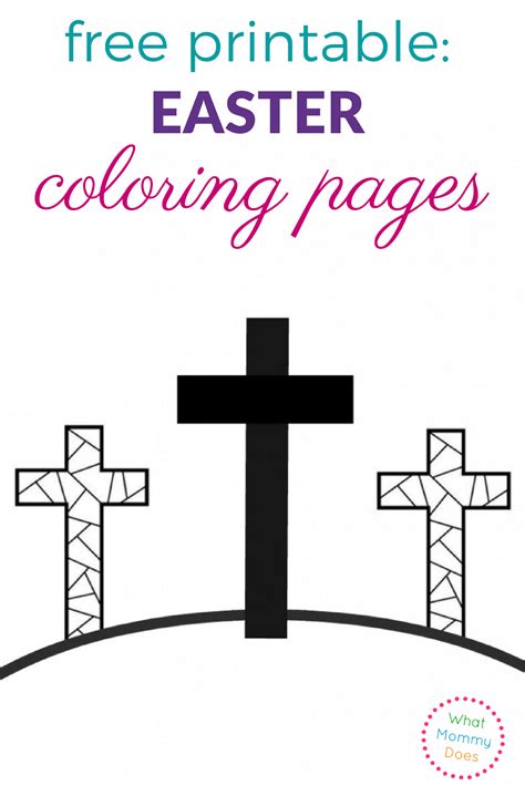 printable easter coloring pages  kids