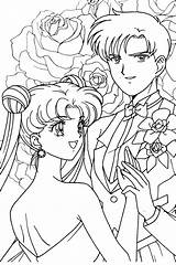 Coloring Pages Sailor Moon Mask Tuxedo sketch template