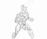 Cyclops Men Power sketch template