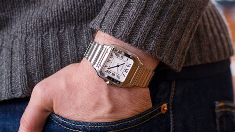 week   wrist  cartier santos hodinkee cartier santos luxury watches  men cartier