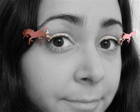 dress  eyelashes  magic eyelash jewelry unicorn eyelashes