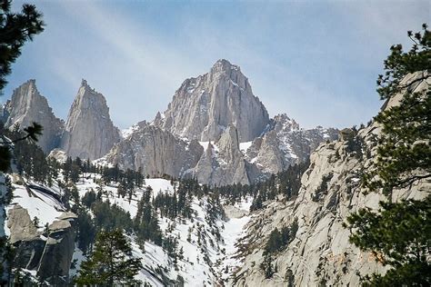 liste die  hoechsten berge  kalifornien
