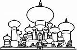 Agrabah Clipart Castle Palace Disney Aladdin Coloring Pages Drawing Graphics Clipground Step Candy Princess Cane Children Visit Clipartmag Kids Cliparts sketch template