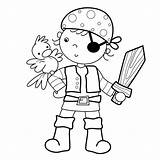 Pirate Coloring Pages Pirates Coloriage Kids Colouring Sheets Theme Enfant Crafts Stamps Embroidery Thème Choose Board Carte Anniversaire Straccia Color sketch template