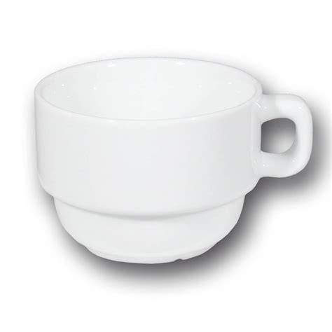 tasse    sous tasse porcelaine blanche roma