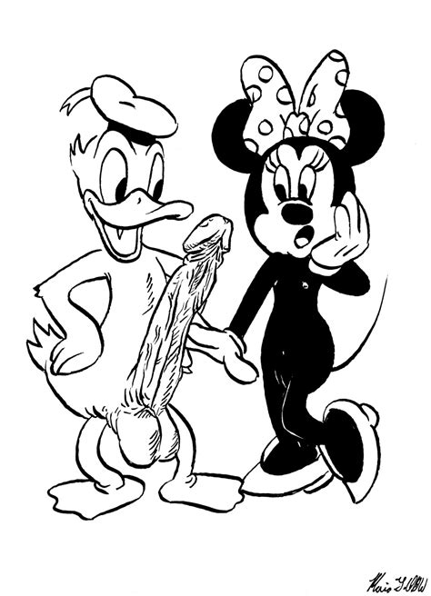 rule 34 big penis disney donald duck huge cock minnie mouse nsfw