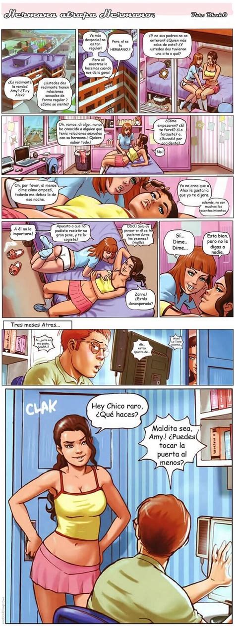 Sister Catches Brother Comic Porno