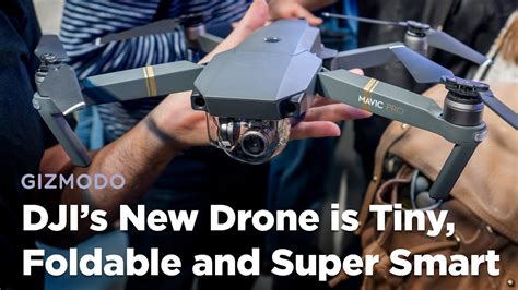 djis  drone  tiny foldable  super smart youtube