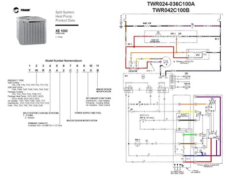 trane heat pump wiring trane heat pump thermostat installation thermostat wiring