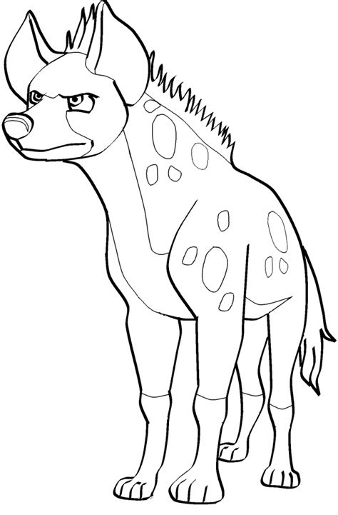 hyena coloring pages  coloring pages  kids