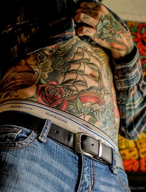 rose tattoo on stomach tattoo designs tattoo pictures