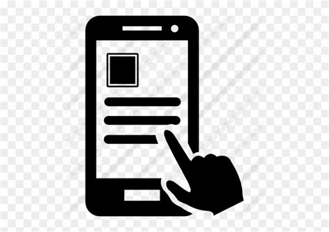 smartphone app mobile app icon png  transparent png clipart images