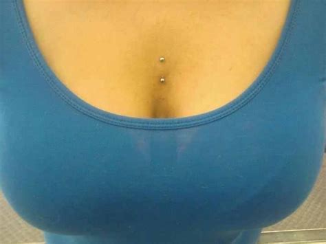 Surface Bar Piercing On My Chest Surface Piercing Cute Piercings