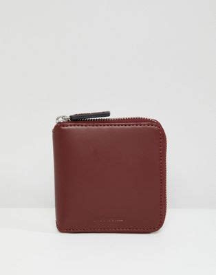 dr martens zip  leather wallet asos