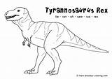 Coloring Rex Dinosaur Tyrannosaurus Pages Trex Kids Color Dinosaurs Print Jurassic Sheets Printable Search A4 Printables Google Facts Book Stencil sketch template