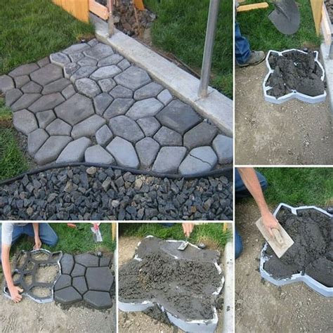 concrete molds  formsreusable path maker stone moldingsdiy