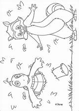 Coloring Pages Hedge Over Rj Book Kids Hellokids Verne Disney Print Printable Fun Color sketch template