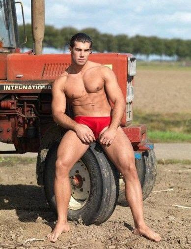 pin on hot guys on tractors
