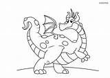 Dragons Fairies sketch template