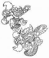 Kraken Fire Swap Force Skylanders Weapon Launch Ready His Pages2color Cookie Copyright sketch template