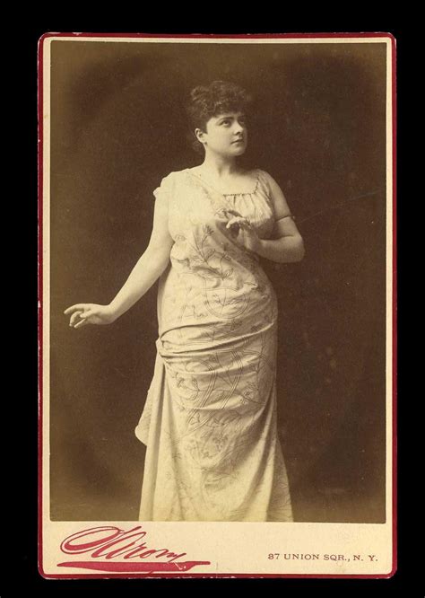 C1880 Cabinet Card Photo Pauline Hall Most Popular Actress And Singer By